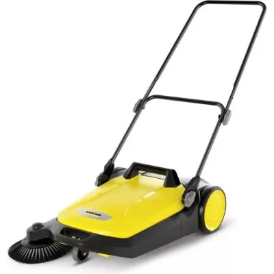 Balayeuse mécanique KARCHER S 4 - Jaune et noir - Bac a déchet amovi