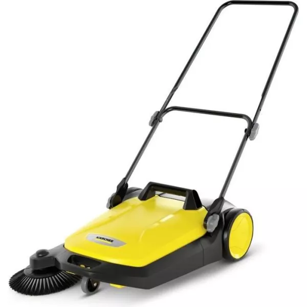 Balayeuse mécanique KARCHER S 4 - Jaune et noir - Bac a déchet amovible de 20 L