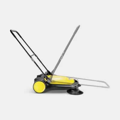 Balayeuse mécanique KARCHER S 4 - Jaune et noir - Bac a déchet amovi