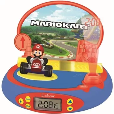 MARIO KART - Réveil Projecteur avec Sons du jeu vidéo Nintendo - LEX