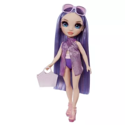 Rainbow High Swim & Style - Jointed mannequin doll 27 cm - Violet (Vio