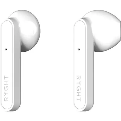 Ecouteurs sans fil Bluetooth - RYGHT - ALFA - Blanc