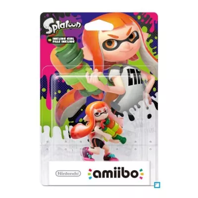 Figurine Amiibo - Fille Inkling • Collection Splatoon