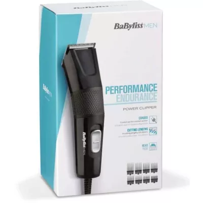 BABYLISS E756E - Corded Power Hair Clipper - XL 45mm Blades - 9 cuttin