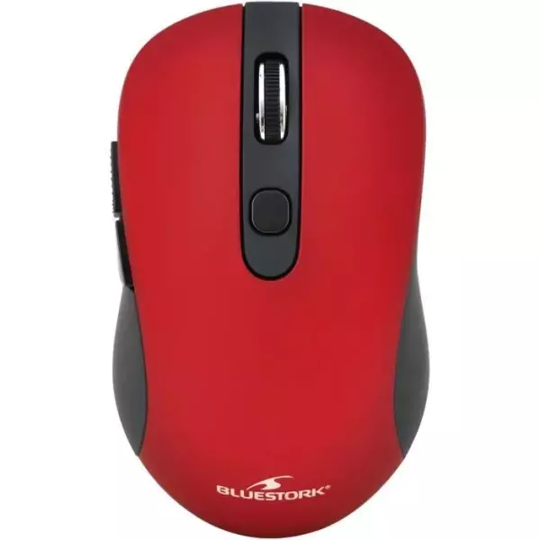 Souris Sans Fil - 2,4 GHz - bouttons - Rouge