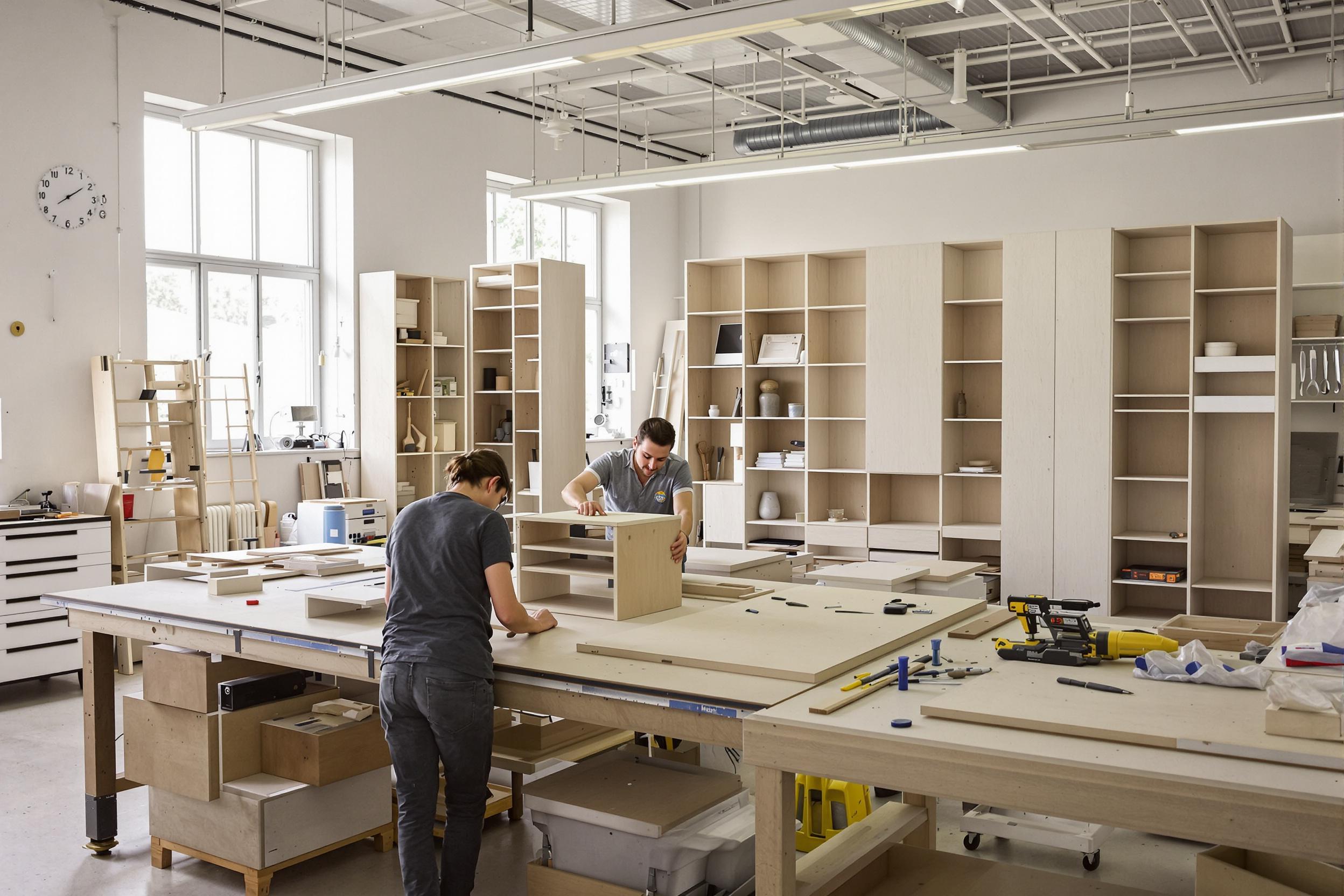 Montage DIY d'un meuble modulable