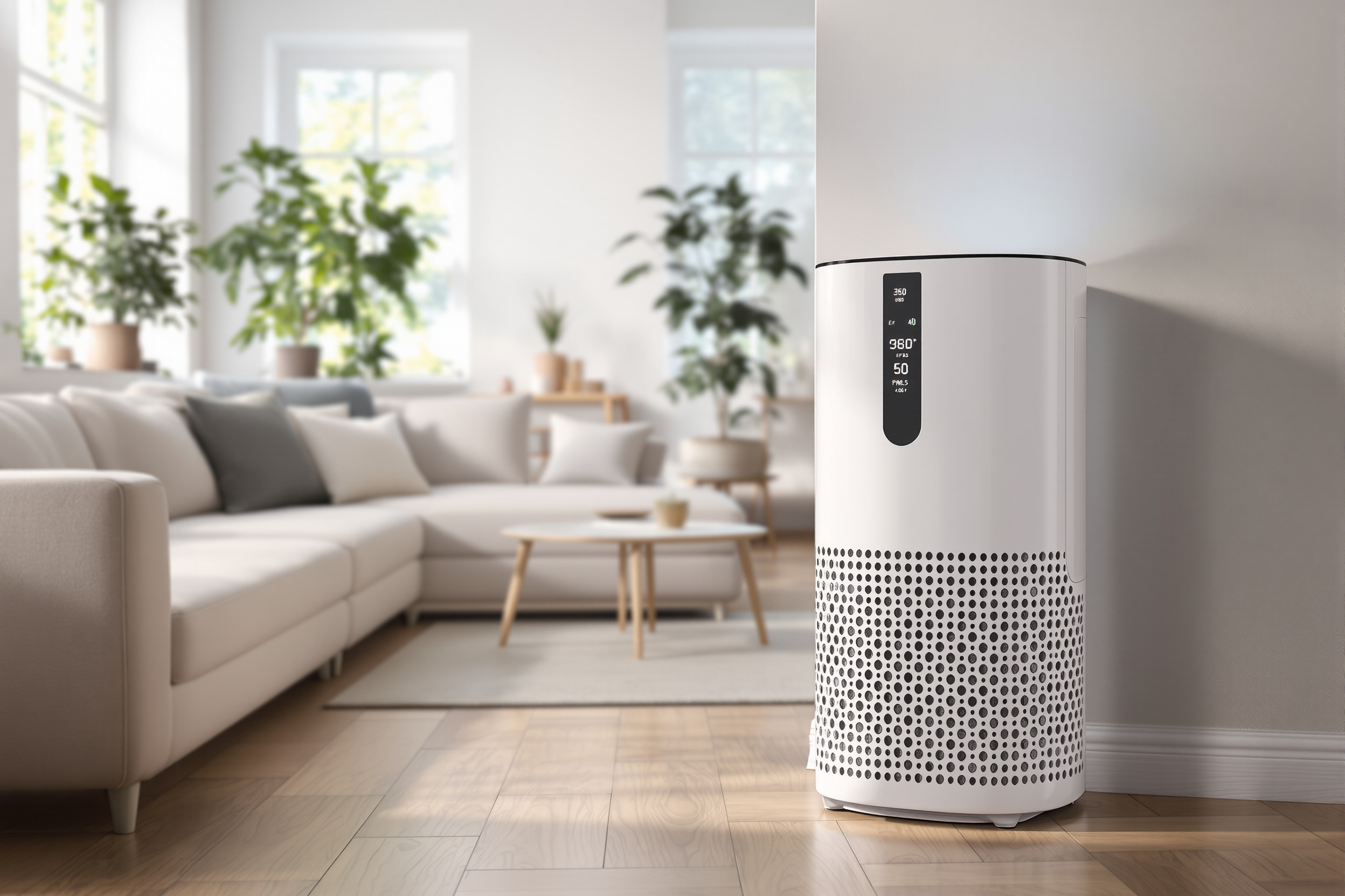 Guide d'achat du meilleur purificateur d'air connecté avec filtre HEPA