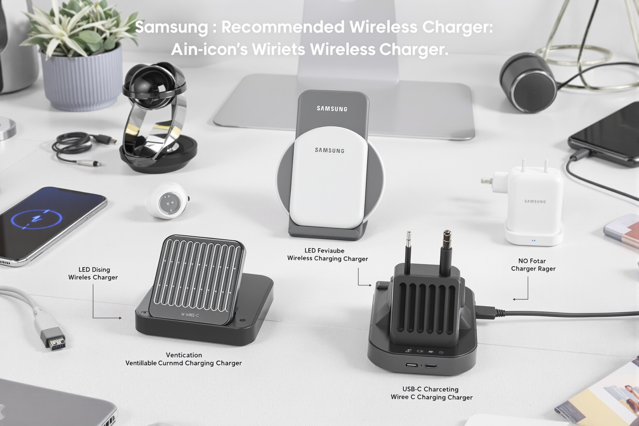 Sélection de chargeurs sans fil recommandés