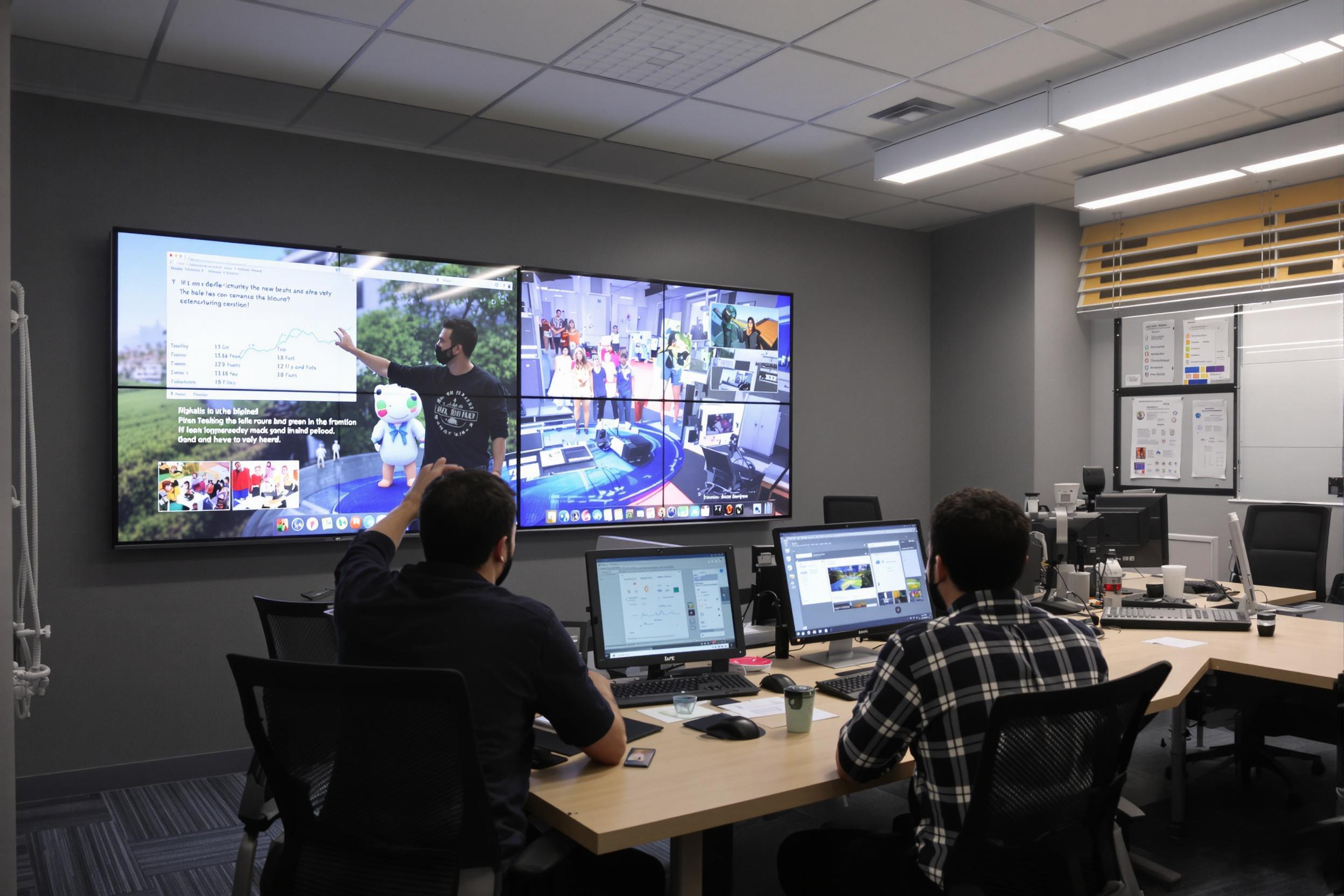 Espace de travail interactif et dynamique