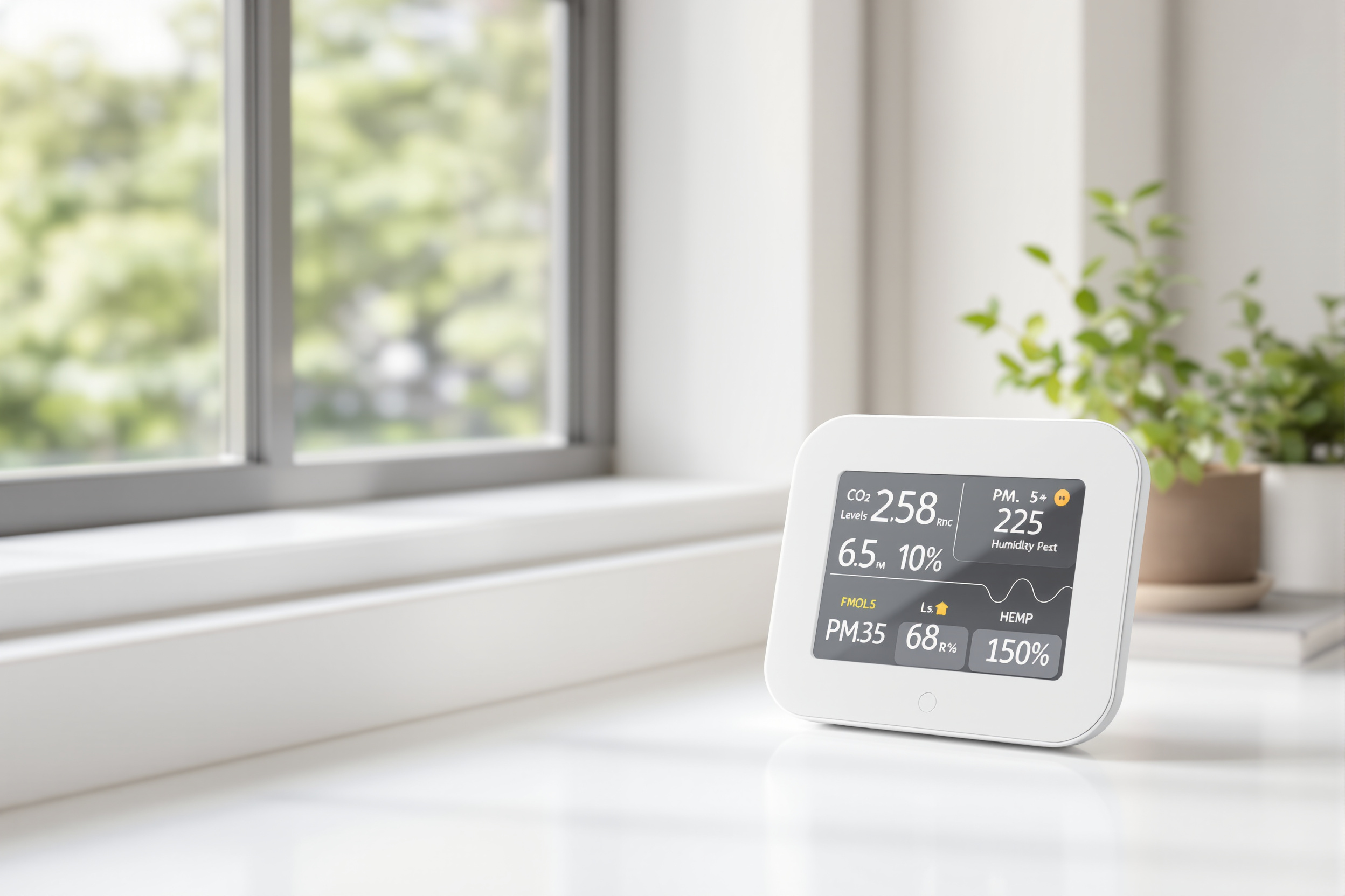 Appareil de mesure de la qualité de l'air intérieur