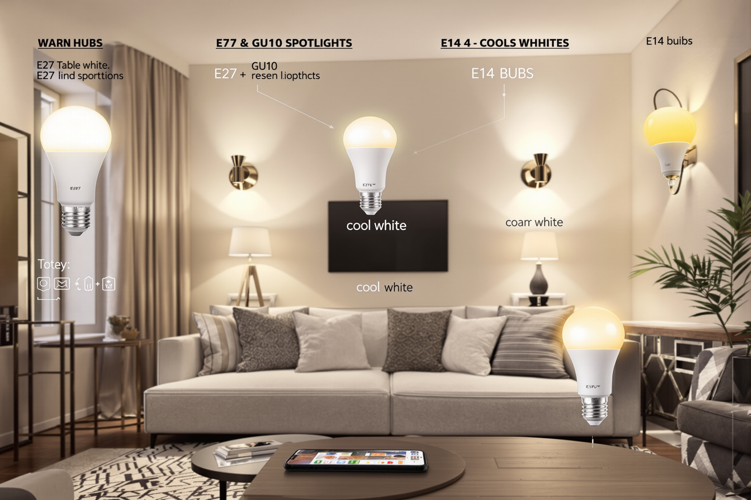 Ampoule connectée : guide d'achat et comparatif des meilleurs modèles LED