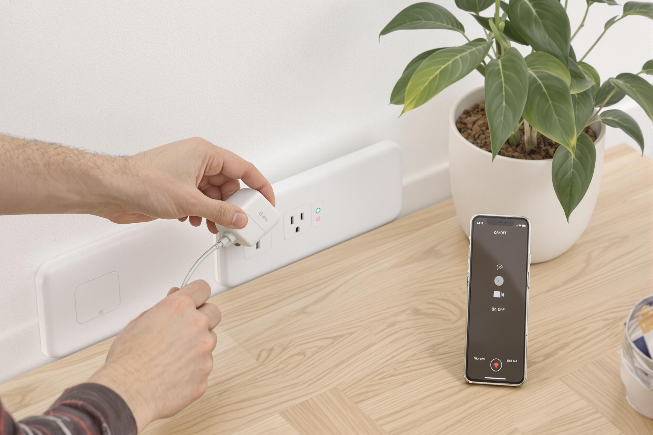 utilisation pratique d'un plug connecté wifi dans une multiprise