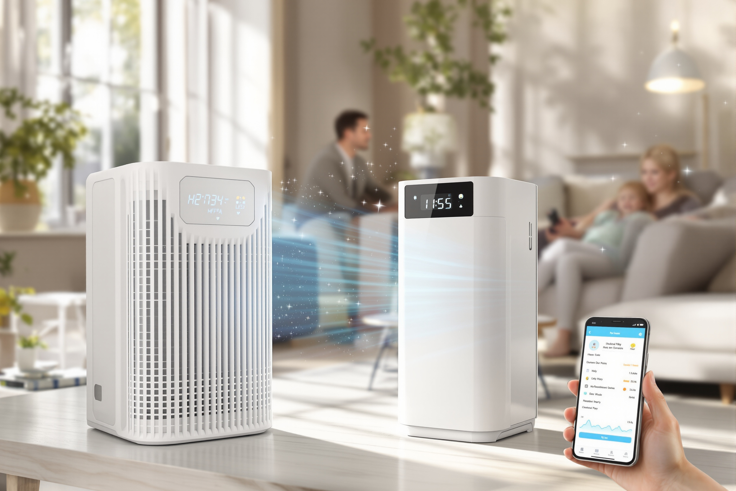 Guide d'achat : choisir le meilleur purificateur d'air intelligent pour un air sain